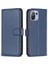 Xiaomi 11 Lite 5g Ne/mı 11 Lite 5g/4g Cep Telefonu Stand Pu Deri Kılıf Cüzdan Telefon Kapak-Mavi (Yurt Dışından) 1