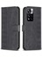Xiaomi Redmi Için Note 11 Pro 4g (Mediatek)/11 Pro 5g (Qualcomm)/12 Pro 4g Baskı Deri Deri Telefon Kılıfı Stand Kabuk Black (Yurt Dışından) 1