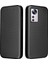 Xiaomi 12 Pro 5g /12S Pro 5g /12 Pro (Boyut) 5g Pu Deri Kapak Kartı Yuvası Karbon Fiber Doku Folio Flip Stand Telefon Kılıf Black (Yurt Dışından) 1