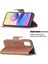 Her Şey Dahil Herhangi Bir Şok Geçirmez Stand Koyun Derisi Doku Cüzdanı Xiaomi Için Cüzdan Cüzdan Cüzdan Telefon Kapağı Not 10 5g/poco M3 Pro 5g/4g-Brown (Yurt Dışından) 2