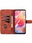 Çok Yönlü Koruma Cüzdan Tasarımı Pu Deri Telefon Standı Kapak Kapağı Kılıfı Xiaomi Redmi Note 10 5g/poco M3 Pro 4g/poco M3 Pro 5g-Rose Altın (Yurt Dışından) 3