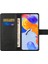 Xiaomi Redmi Için Note 12 Pro 4g/11 Pro 4g (Mediatek)/note 11 Pro 5g (Qualcomm) Litchi Doku Telefon Kapağı Pu Deri Stand Cüzdan Kılıfı (Yurt Dışından) 5