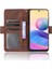 Çoklu Kart Yuvası Stand Tasarım Cüzdan Deri Telefon Kılıfı Xiaomi Redmi Note 10 5g/poco M3 Pro 5g/4g-Brown (Yurt Dışından) 5