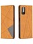 Geometrik Desen Xiaomi Poco M3 Pro 4g/5g/redmi Için Otomatik Absorbed Cüzdan Deri Stand Kılıfı (Yurt Dışından) 1