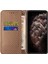 Flip Tasarım Manyetik Otomatik Absorlanmış Karbon Fiber Doku Stand Stand Pu Deri Kılıf Kapağı, Xiaomi Mi 11 Lite 4g/5g/11 Lite 5g Ne-Brown (Yurt Dışından) 3