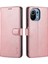 Cüzdan Deri Manyetik Kapanma Folio Flip Stant Standı Kapağı Xiaomi Mi 11 Lite 4g /5g /11 Lite 5g Ne-Rose Altın (Yurt Dışından) 1