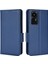 Tam Koruma Litchi Doku Pu Deri Manyetik Kapatma Cüzdan Kılıfı Stand Tpu Xiaomi 12 5G/12X 5G/12S 5g-Dark Mavi Için Şok Geçirmez Flip Kapak (Yurt Dışından) 1