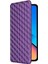 Xiaomi Redmi Için Flip Stand Telefon Kılıfı 12 4g/12 5g/not 12R 5g/poco M6 Pro 5g Rhombus Baskılı Pu Deri Cüzdan Kapak-Mor (Yurt Dışından) 5