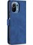 Cüzdan Deri Manyetik Kapanma Folio Flip Stant Standı Kapağı Xiaomi Mi 11 Lite 4g /5g /11 Lite 5g Ne-Mavi (Yurt Dışından) 3