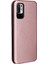 Karbon Fiber Doku Xiaomi Redmi Için Kart Yuvası ve Halka Kayışı ile Otomatik Emer Deri Kılıf Not 10 5g/poco M3 Pro 4g/5g-Ros (Yurt Dışından) 3