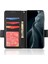 Tam Koruma Litchi Doku Pu Deri Manyetik Kapatma Cüzdan Kılıf Stand Tpu Xiaomi 12 5G/12X 5G/12S 5g-Black Için Şok Geçirmez Flip Kapak (Yurt Dışından) 5