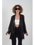 Siyah Püsküllü Pul Payet Ceket 4
