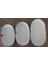 3'lü Oval Hasır Sepet Düzenleyici Organizer Dekorasyon HEDIYELIK-31X18X5/26X16X5/22X15X5 4