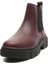 TB0A2QHQC601 Timberland Mıd Chelsea Boot Kadın Spor Ayakkabı Bordo 2