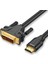 HDMI DVI Kablosu HDMI Dvı-D 24 + 1 Pin Adaptörü 1080 P DVI D Erkek HDMI Erkek Dönüştürücü Kablosu Hdtv DVD Projektör Için (Yurt Dışından) 1