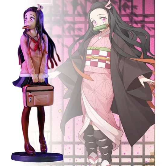 Sourcingasia Childrenworld Demon Slayer Figürü ile Temel Anime Ghost Slayer Aksiyon Figürü Modeli (Yurt Dışından)