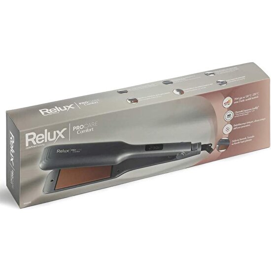 Relux RS6625 ProCare Comfort İyonik Geniş Plakalı Keratin
