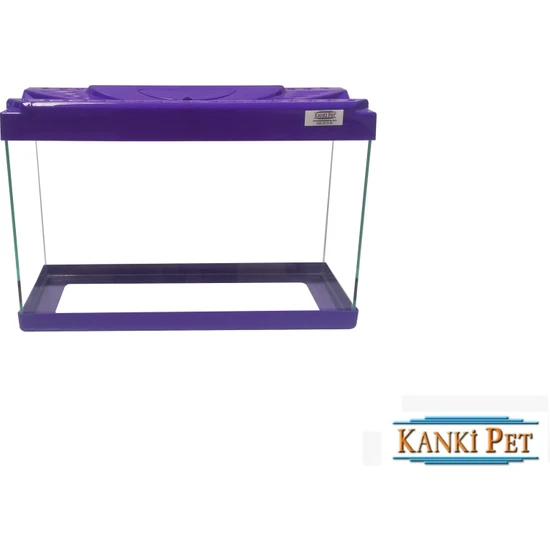 Kanki Pet KP3518 Akvaryum Mor 35 cm