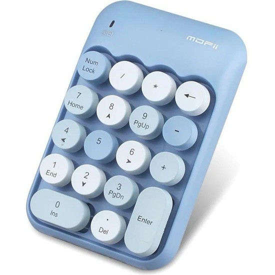 Mi7a Kablosuz Wıreless Numeric Keypad 18 Tuşlu Sayısal Klavye Numpad