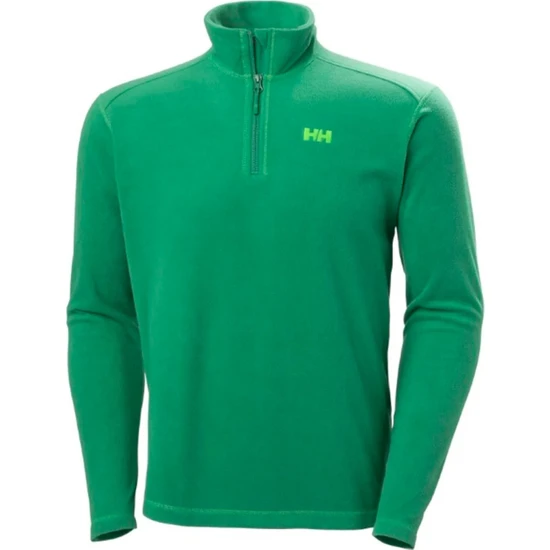 Helly Hansen Düz Yeşil Erkek Polar Üst HH..14001 Junıor Rıder 1/2 Zıp