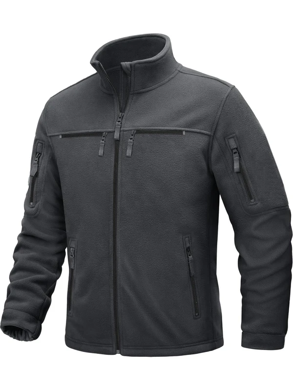 Ghassy Co. Warm Tactical Sport Multi 6 Cep Fonksiyonel Termal Polar Ceket