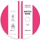  Renk Neon Pembe