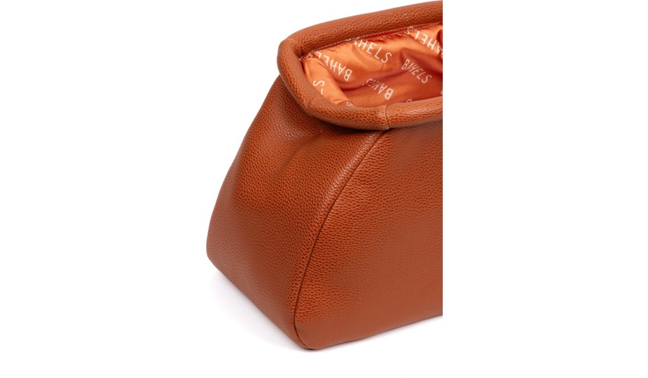 Bahels Kadın Trend Siyah Deri Clutch Portföy Çanta görsel 3