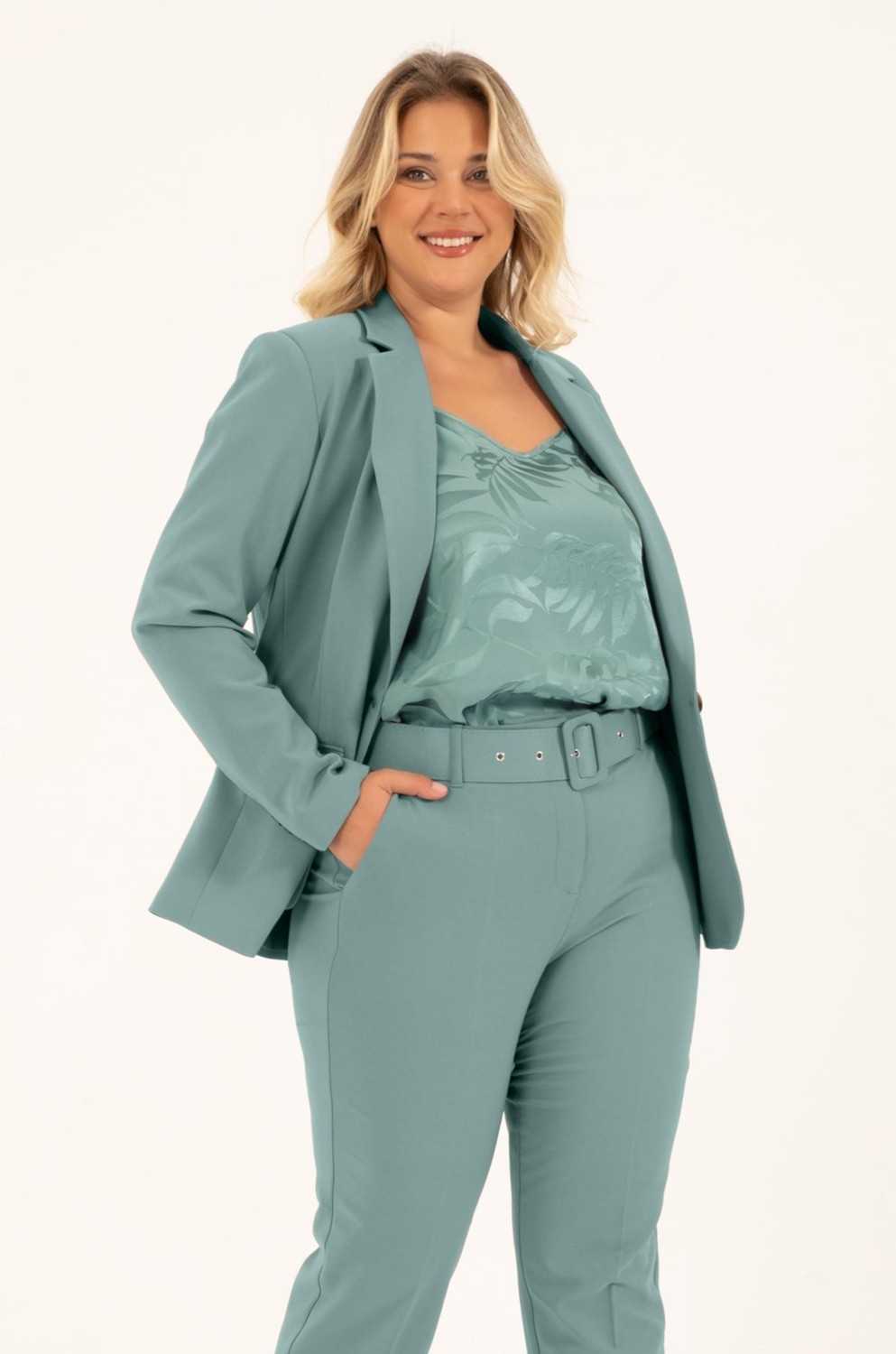 Myline Astarlı Blazer Ceket görsel 3