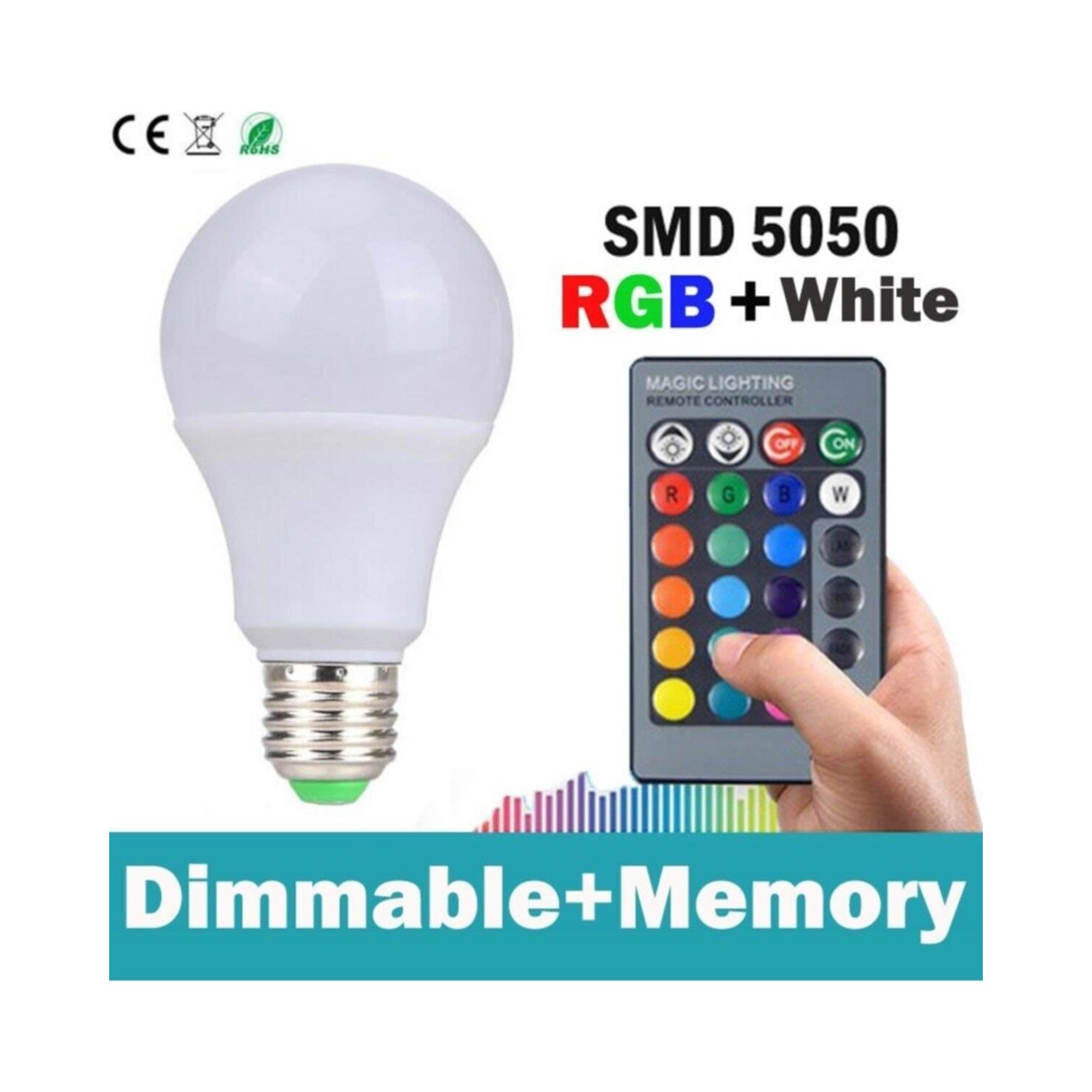 Vizyon 9w Uzaktan Kumandali Led Ampul Renk Degistirir Rgb Fiyati