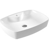Serel Tezgah Üstü Batarya Delikli Lavabo 44X60 cm 1634TXS110H