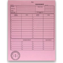 Skops Mahkeme Adliye Dava İcra Dosyası 500'lü