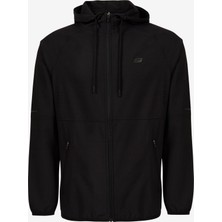 Skechers M Micro Collection Mesh Detail Full Zip Jacket Erkek Siyah Fermuarlı Eşofman Üstü - S202168-001