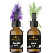 Katre-i Şifa Doğal Lavanta + Kekik Yağı Avantajlı Set
