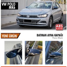 ADR Tuning Volkswagen Polo 2018 Sonrası Mk6 Ayna Kapağı Batman Piano Black