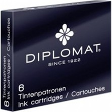 Diplomat D10701023 6lı Siyah Kartuş