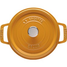 Staub La Cocotte Döküm Tencere | Döküm Demir | 3,8 L | Hardal