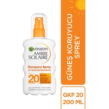 Garnier Ambre Solaire Güneş Koruyucu Sprey Gkf20 200Ml