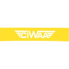 Ciwaa CWA-2012 Latex Aerobik Bandı Orta Sert Sarı