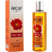 Akçay Miski Amber Kolonyası 250 ml Kare Pet