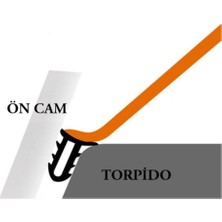 Karaca Araç Torpido Yalıtım Fitili Cam Arası Düşme Engelliyici Yalıtımı