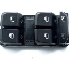 Audı A4-A5-Q5 Cam Acma Dugmesı On Sol Siyah 8K0959851D