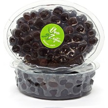 ObaZeytin Gemlik (Muratoba Köyü) Siyah Salamura Zeytin 1. Kalite (L-231-260) 800 Gr. Vakumlu Paket