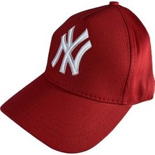 Moda Kızı Kırmızı Ny Newyork Yankees Şapka