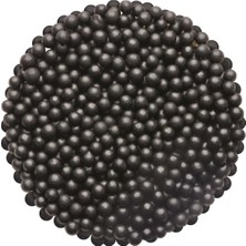 Dr. Gusto Boncuk Şeker Siyah 4 mm 250 gr