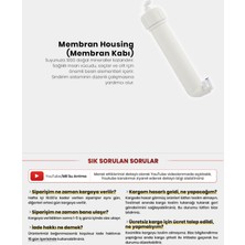 Mil Su Su Arıtma Cihazı Için Membran Housing Membran Kabı