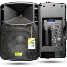 König K-1510A 10'' 200 Watt Aktif Kabin Hoparlör