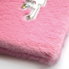Kagito Flamingo Peluş Çizgili Defter A5