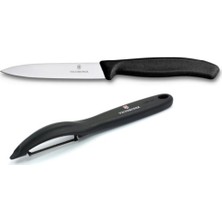 Victorinox Sebze Bıçağı ve Soyucu  2'li Set 10 cm