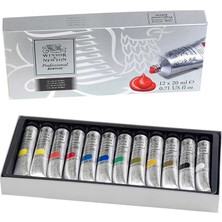 Winsor & Newton Professional Akrilik Boya Seti 12 x 20 ml Tüp