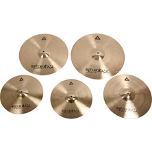İstanbul Agop Xıst Series 4-Pack Cymbal Set İxcsb (Brilliant - Parlak ) Zil Seti